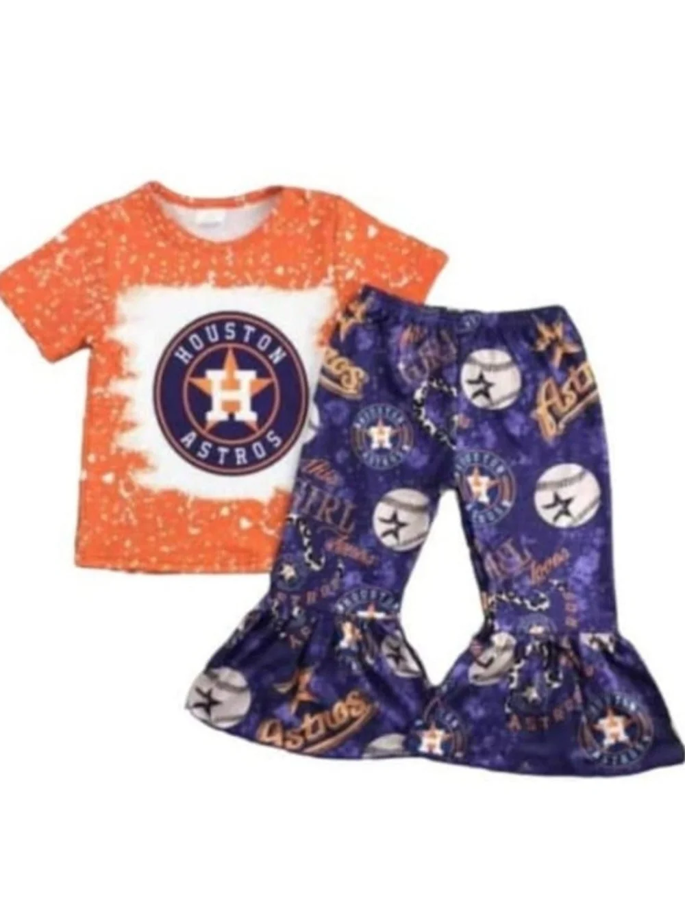 Kids Baseball Belle Bottom Set
